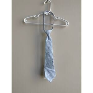 NWT Boys Blue and White Striped Tie